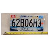 2012 Alabama License Plate - Aluminum