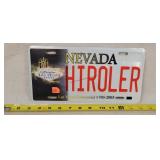 Nevada 'Hi Roller' Vegas Centennial License Plate