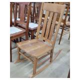 Oak Rocking Chair 15" Seat Height