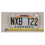 Hawaii License Plate - Aluminum