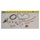 Vintage Earrings & Other Jewelry