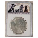 1925 Silver Peace Dollar