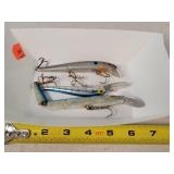 3- Fishing Lures 4" to 5"