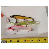 3- Fishing Lures 5" to 6"
