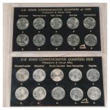 1999 & 2000 US State Comm. Quarter Sets
