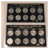 2001 & 2002 US State Comm. Quarter Sets