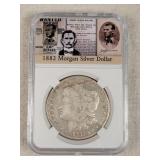 1882-O Morgan Silver Dollar