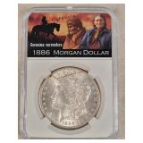 1886 Morgan Silver Dollar