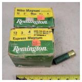50+/- 12ga 3" Remington Shotshells