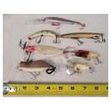 7 Fishing Lures 2" - 5"