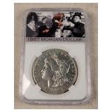 1887 Morgan Silver Dollar
