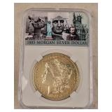 1885 Morgan Silver Dollar