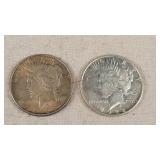 1922 & 1922-D Silver Peace Dollars