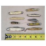 9- Vintage Pocket Knives
