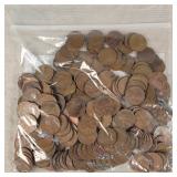 Pack of 200 Wheat Cents