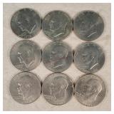 9- Eisenhower Dollar Coins