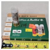 10- 12ga x 2.75" Buckshot Shells