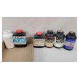 6 Partial Bottles of Gun Powder