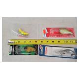 4- Fishing Lures 3" to 4"