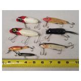 7 Fishing Lures 2.5" - 4"