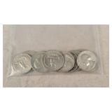 10- Silver Washington Quarters