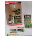Empty Brass Shells & 48 Blackpowder Lead Bullets