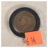 1831 Liberty Head Large Cent