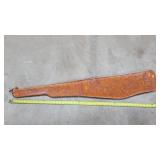Fancy Leather 50" Gun Case