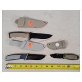 3- Ozark Trail Fixed Blade Knives