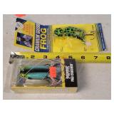 2 Frog Fishing Lures
