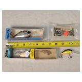 5 Fishing Lures 2" to 5"