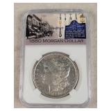 1880 Morgan Silver Dollar