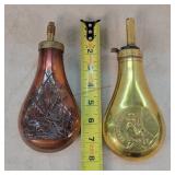 2- Vintage Powder Flask