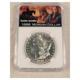 1886 Morgan Silver Dollar