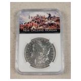 1887- O Morgan Silver Dollar