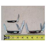 3- Buck 2.5"-4" Pocket Knives