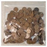 Pack of 200 Wheat / Memorial Cents