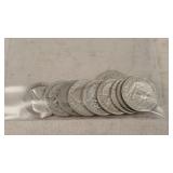 10 Silver Washington Quarters