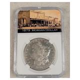 1879-S Morgan Silver Dollar