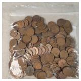 Pack of 200 Wheat Cents
