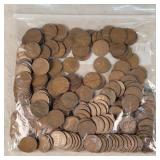 Pack of 200 Wheat Cents