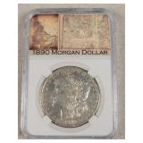 1890 Morgan Silver Dollar