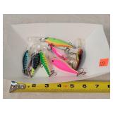 7- Fishing Lures 3" to 4"