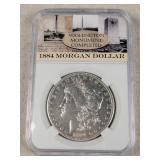 1884 Morgan Silver Dollar