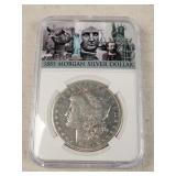 1885 Morgan Silver Dollar