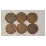 6- Indian Head Cents