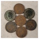 7- Indian Head Cents