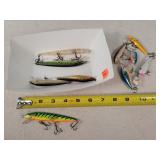 10- Fishing Lures 3" to 6"