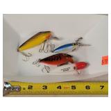 4 Fishing Lures 2" to 3"