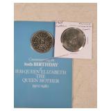 1965 Great Britain Churchill & Queen E. Coins